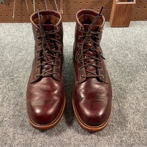 L.L.Bean Chippewa USA Katahdin Ironworks Plain Toe Boot